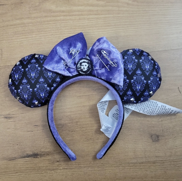 Disney Accessories - Disney Haunted Mansion Mickey Ears Headband Madame Leota Foolish